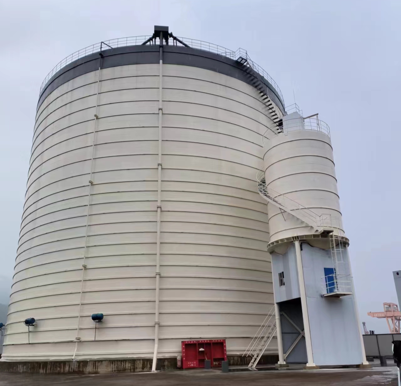 铜鼓10万吨水泥钢板库