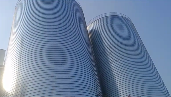 铜鼓2座混凝土高架卷板仓