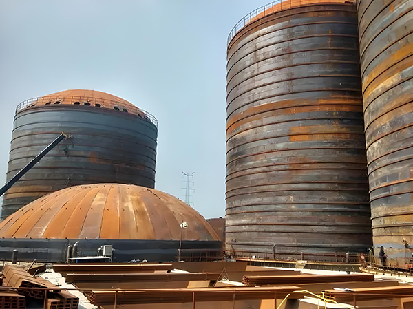 铜鼓焦粉钢板仓